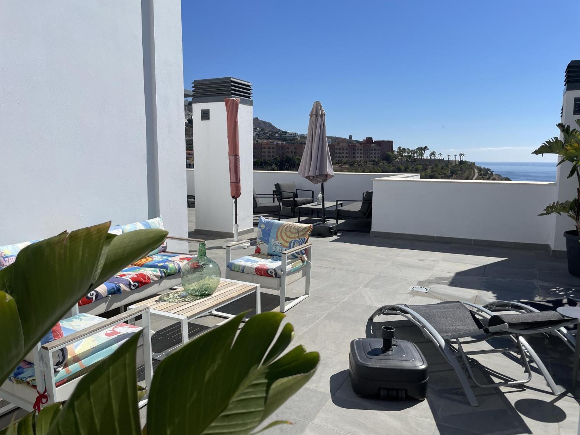 Sunny Penthouse Beach Apartment With Panoramic Views Almuñécar Exteriér fotografie