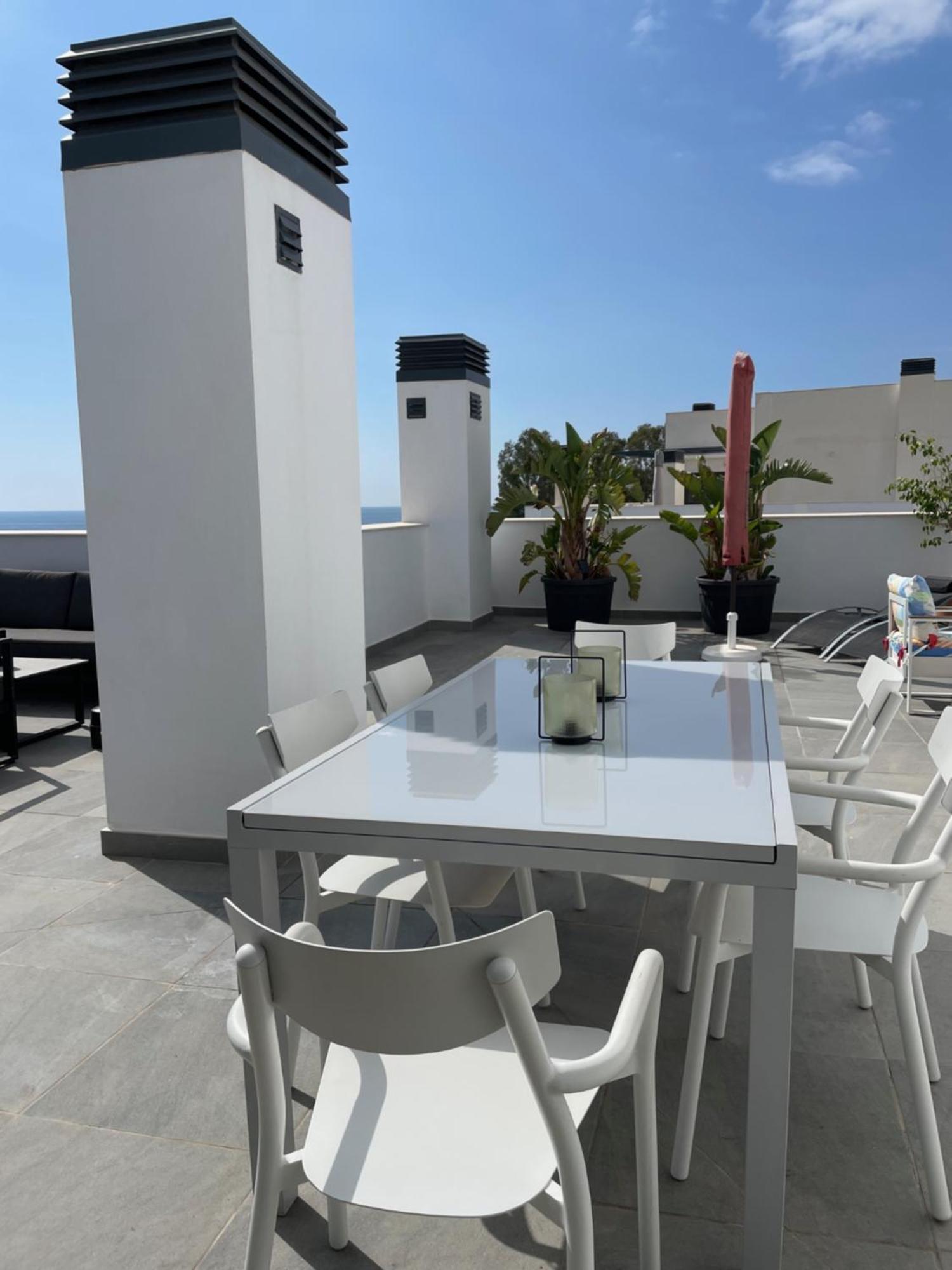 Sunny Penthouse Beach Apartment With Panoramic Views Almuñécar Exteriér fotografie