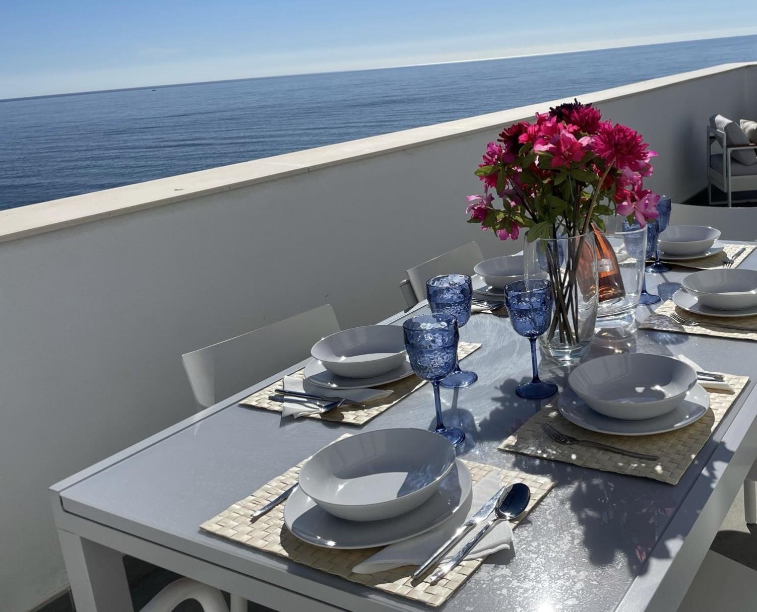 Sunny Penthouse Beach Apartment With Panoramic Views Almuñécar Exteriér fotografie
